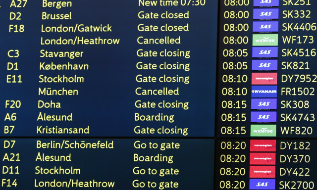Er flygningen din innstilt? Dette har du krav på
